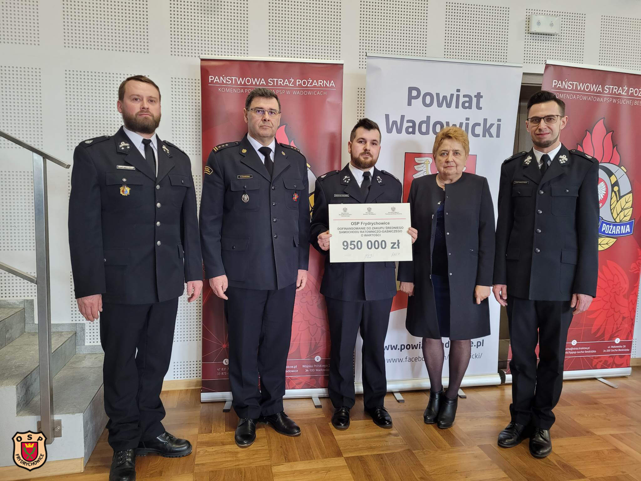 Uroczystość wręczenia promes